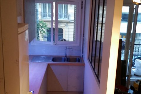 Rénovation de cuisine à Paris 15